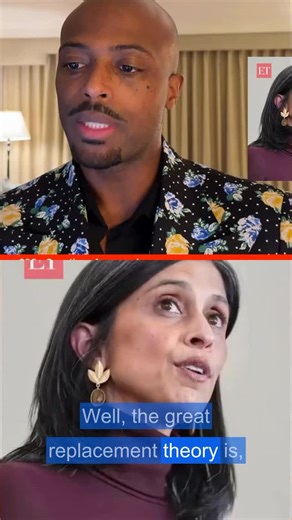 Marquett Burton on Instagram: "The Great Replacement Theory is a farce, White people are to blame for their own population declining. #foundationalblackamericans #antiracism #maga"