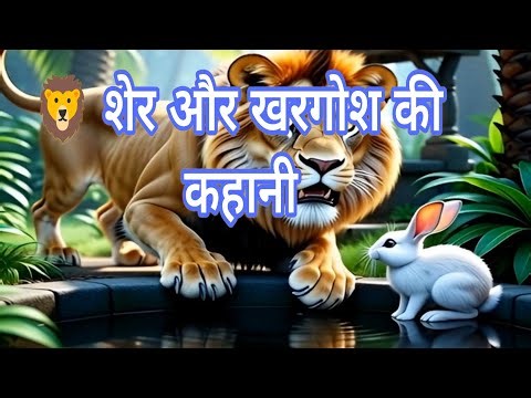 शेर और खरगोश की कहानी #SherAurKhargosh #SherAurKhargoshKiKahani #MoralStory