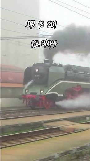 The top 5 fastest steam trains