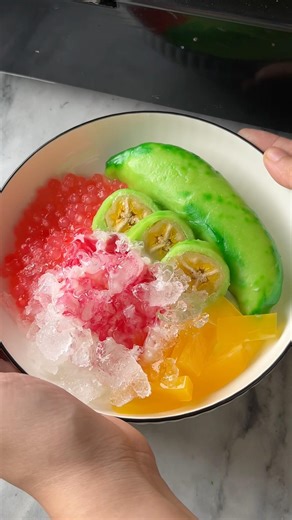 Es Pisang Ijo 🍌 #shorts