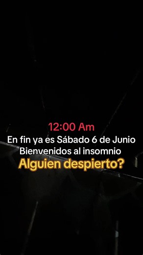#sabado #6 #junio #12am#fyp | insomnia
