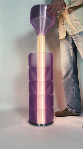 Watch this lamp come together