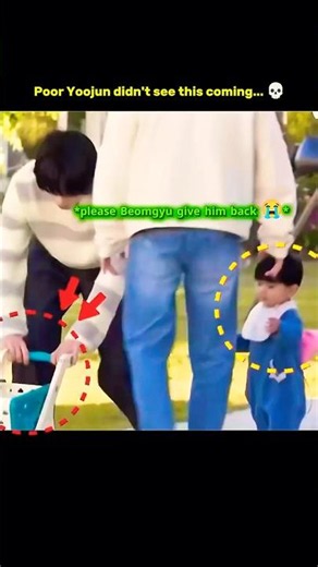 Why is Beomgyu Poor Yoojun 😂 #txt #yoojun #beomgyu #tomorrow_x_together #txtmoa