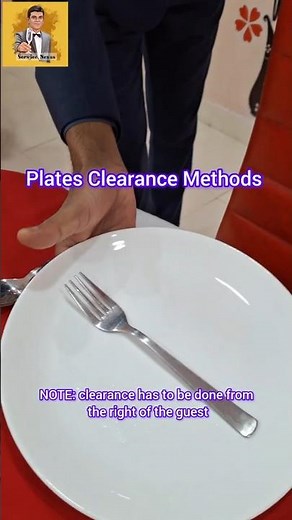 Mastering the Art of Table Clearance #hotelmanagement