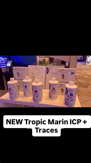 Novel Aquatics | NEW Tropic Marin ICP and block element supplement system- what do you think about this approach to trace elements? | Instagram