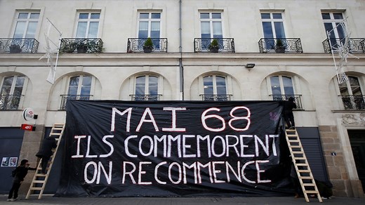 Protests and politics 50 years on from student uprising