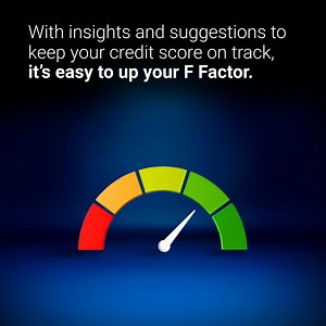 Having a credit management plan that builds your credit profile ups your F Factor. | Sanlam