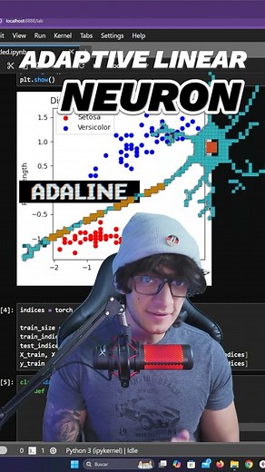 Edward Burgos Prada on Instagram: "En este video te hablo del algoritmo Adaline (Adaptive Linear Neuron) para clasificación de plantas. #programacion #python #adaline #machinelearning"