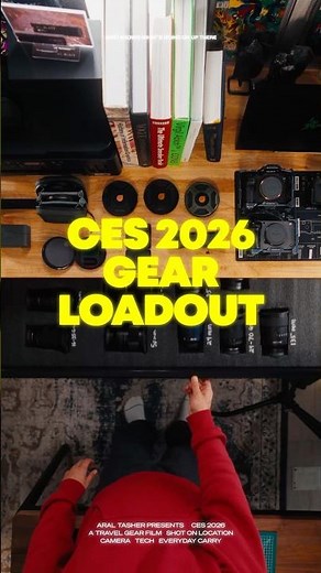 PACKING FOR CES 2026🔥 - My Creator Travel Kit 🫡📸