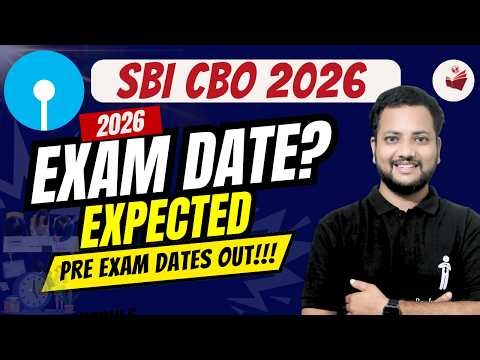 SBI CBO 2026 Expected Exam Date 📅 | Pre Exam Training Dates OUT!! 🚨