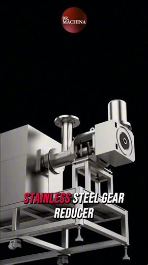 Stainless Steel Gear Reducer | Powder Conveyor System Application #gearbox #mechanic #gearreducer