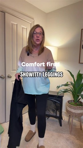 Cozy Fleece Lined Leggings for Women Over 60