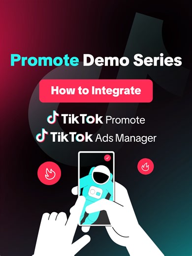 Integrate Promote with TikTok Ads Manager Intergrate Promote with TikTok Ads Manager. With advanced goals, maximized budget control, and cross-device management, you can optimize your campaigns more efficiently. Follow this step-by-step guide to connect your accounts and enjoy the benefits. #TikTokPromote #PromoteTips #PromoteGuide #TikTokAdsManager