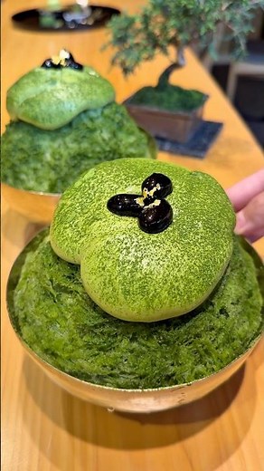 [Japan's finest] 100% Uji matcha shaved ice for 6350 yen #japanesefood