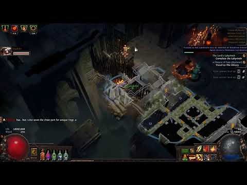 POE - The Lord's Labyrinth (Merciless) Trials of Ascendancy