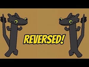 Toothless Dancing meme Reversed!
