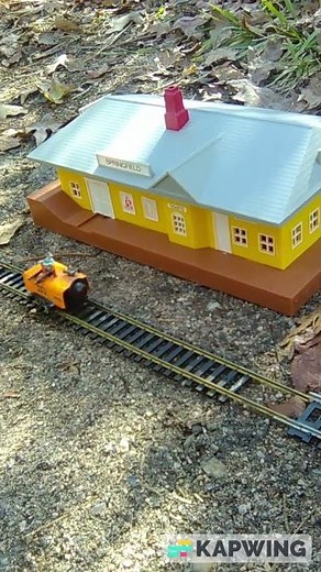 Seaboard Coast Line Motor car Running by Springfield Depot HO Scale DVCRR Layout!!!