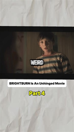 Brightburn is an unhinged movie #how #usa #foryou #brightburn | bright burn