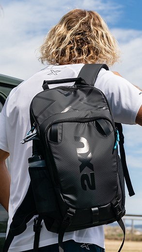 2XU on Instagram: "Easy access. Endless Storage. All in one place. The Transition Backpack."