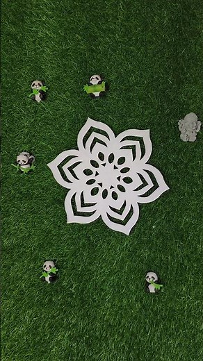 Easy Paper Cutting ✂️ | Kirigami Design Tutorial ❄️