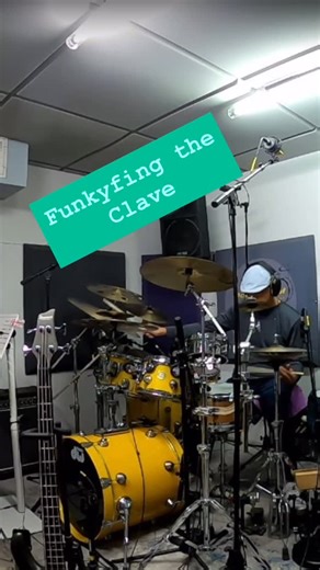 𝐃𝐨𝐫𝐨𝐧 G𝐢𝐚𝐭 M𝐮𝐬𝐢𝐜 | Left foot clave jam #drums #vaterdrumsticks #music #bosphoruscymbals #dwdrums #musician #latin #clave #hot #studio #latinmusic #afro | Instagram