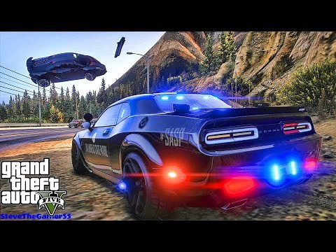 Playing GTA 5 As A POLICE OFFICER Highway Patrol|| GSP|| GTA 5 Lspdfr Mod| 4K