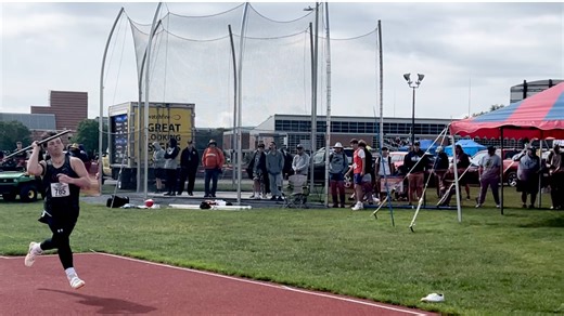 Corry's Nolan Carey claims Class 2A boys javelin gold medal at PIAA track and field meet
