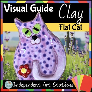 Clay Cats Sculpture Art Lesson | 3D Pottery Project | Elementary Ceramics