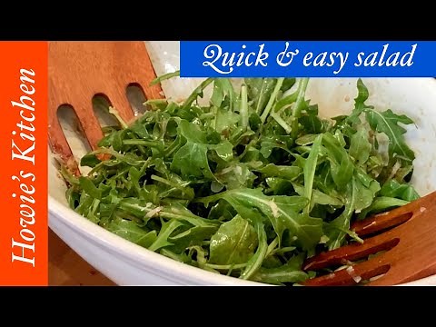 Simple arugula salad recipe