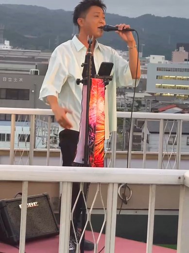 ビアガーデンLIVEで楽しむTatsuyaの「HANABI」