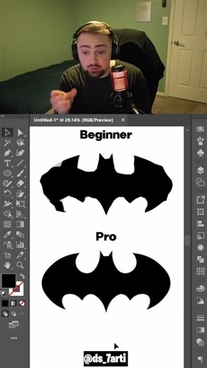 Nolan Haghian on Instagram: "How To Make Batman Symbol"