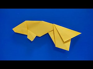 How To Make A Paper Origami Goldfish Easy Step By Step