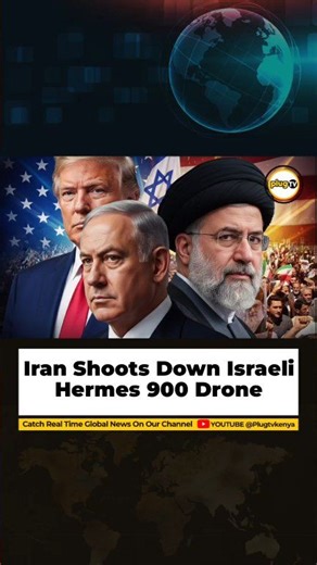 Reports indicate that Iran has shot down another Israeli Hermes‑900 drone amid the ongoing Operation Roaring Lion. The Hermes‑900, known in the Israel Defense Forces as the Kochav, is a medium-altitude, long-endurance UAV valued between Ksh 645 million and Ksh 2 6 Billion. This marks another reported loss of advanced Israeli drones to Iranian air defenses. | Plugtvkenya