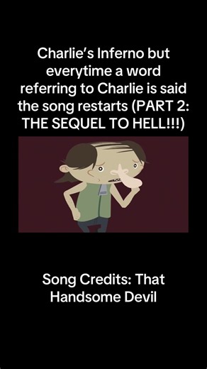 Because the whole thing was so long I had to split it in 2 #fyp #excusemesir #charliesinferno #funny #music