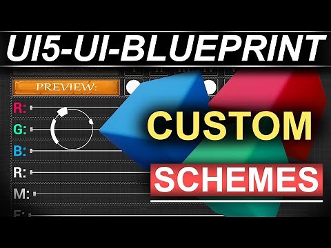 Unreal5 Blueprints: Custom Color Scheme UI (Controller!!)