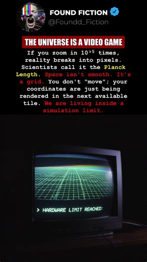 Space is pixelated 🧊