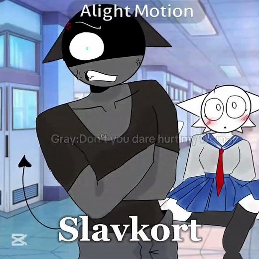 Gray protect Wenda from bullies🤍🩶 (Wenda X Gray) #sprunkiincredibox#sprunki#trend#animation#shorts