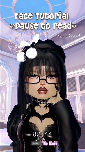 How to Make the Prettiest Custom Face in DTI 💋 | Dress To Impress #dti #roblox