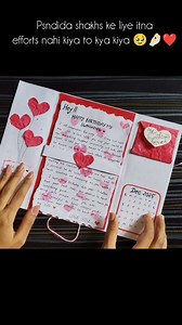 10K reactions · 27 comments | Handmade greeting card making for love . . . . . . . #papercrafting #papercrafts #papercraft #howto #howtomake #aesthetic #diy #DIYGiftidea #giftideas #origami #handmade #love #forhim❤️ #foryou | Art and Craft | Facebook