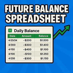 Futureflow for Money Tracking and Financial Planning Budgeting and Spending Tracker - Etsy