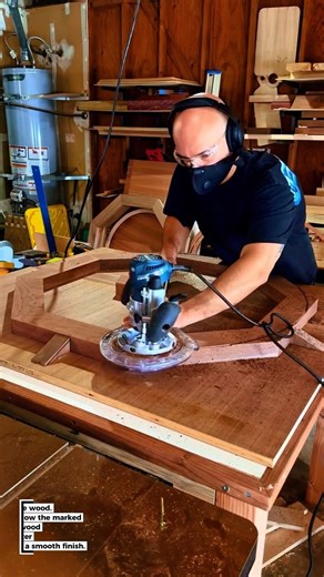 Cutting Circular Shape on Wood – Create a Precise Tabletop!