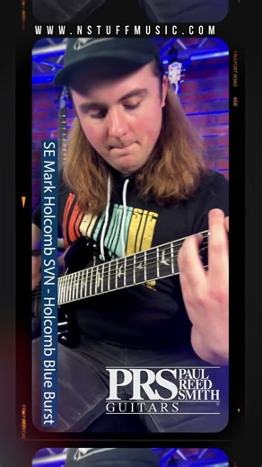 PRS SE Mark Holcomb SVN - Holcomb Blue Burst