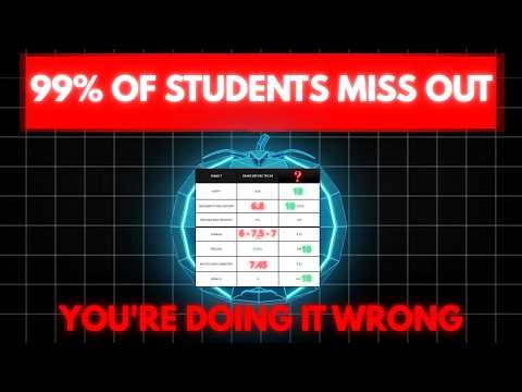 99% of students miss out on these tricks