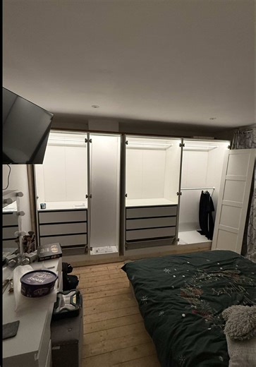 Built-in Wardrobe Installation: Part Two Progress