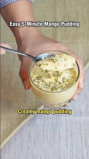 How to Make Easy Mango Pudding in Just 5 Minutes