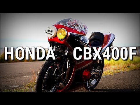 HONDA CBX400F PV ビャンビャンTV Cafe racer フルカウル CBX OID style 絶版 バイク BIKE ツーリング ミーティング