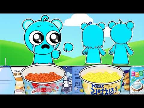 BABY SKY: ABANDONED at BIRTH... Incredibox Sprunki - Convenience Store MUKBANG Animation | ASMR