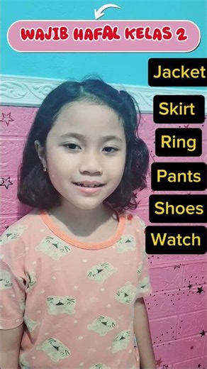 Simak sampai habis ya biar hafal 🫶 #shorts #belajarbarenganak #englishanak #kelas2sd #sipinter