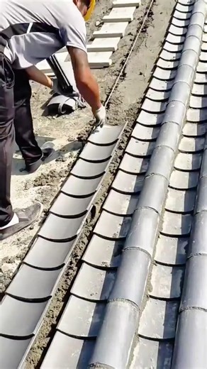 Laying Concrete Drainage Channels with Precision A Clean and Methodical Construction Process