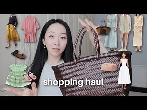 HAUL｜回国购物分享🛍️ 一秒入夏｜牛仔套装｜长裙｜收纳好物｜新包包